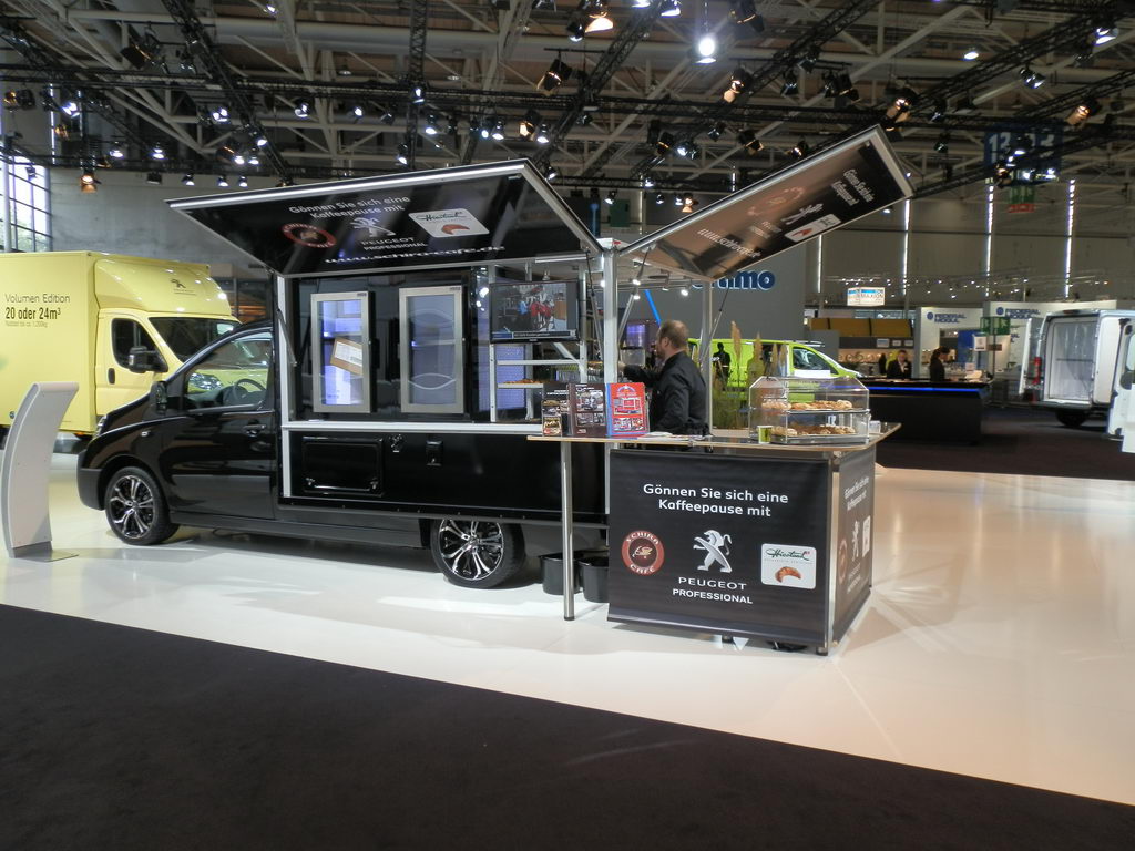 Expert Black Edition Kaffeemobil , das große Espressomobil von Schira Mobil