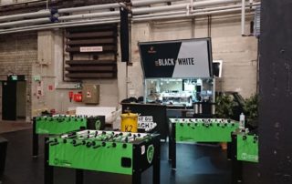 Kaffeemobil auf dem Silpion Kicker Cup 2020