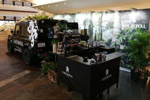 Landrover Defender Kaffeemobil Zuckerhut 2019