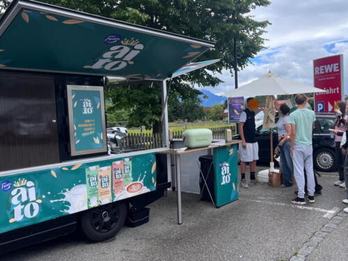AITO Haferdrink Promotion Schwangau