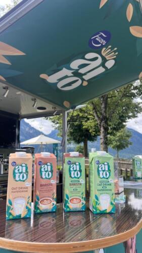 AITO Haferdrink Promotion Schwangau